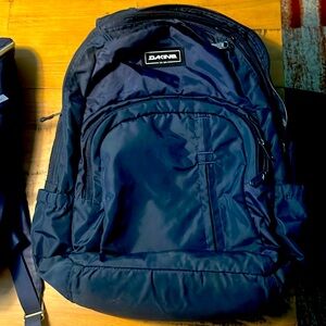 Navy blue Dakine backpack. Gently used